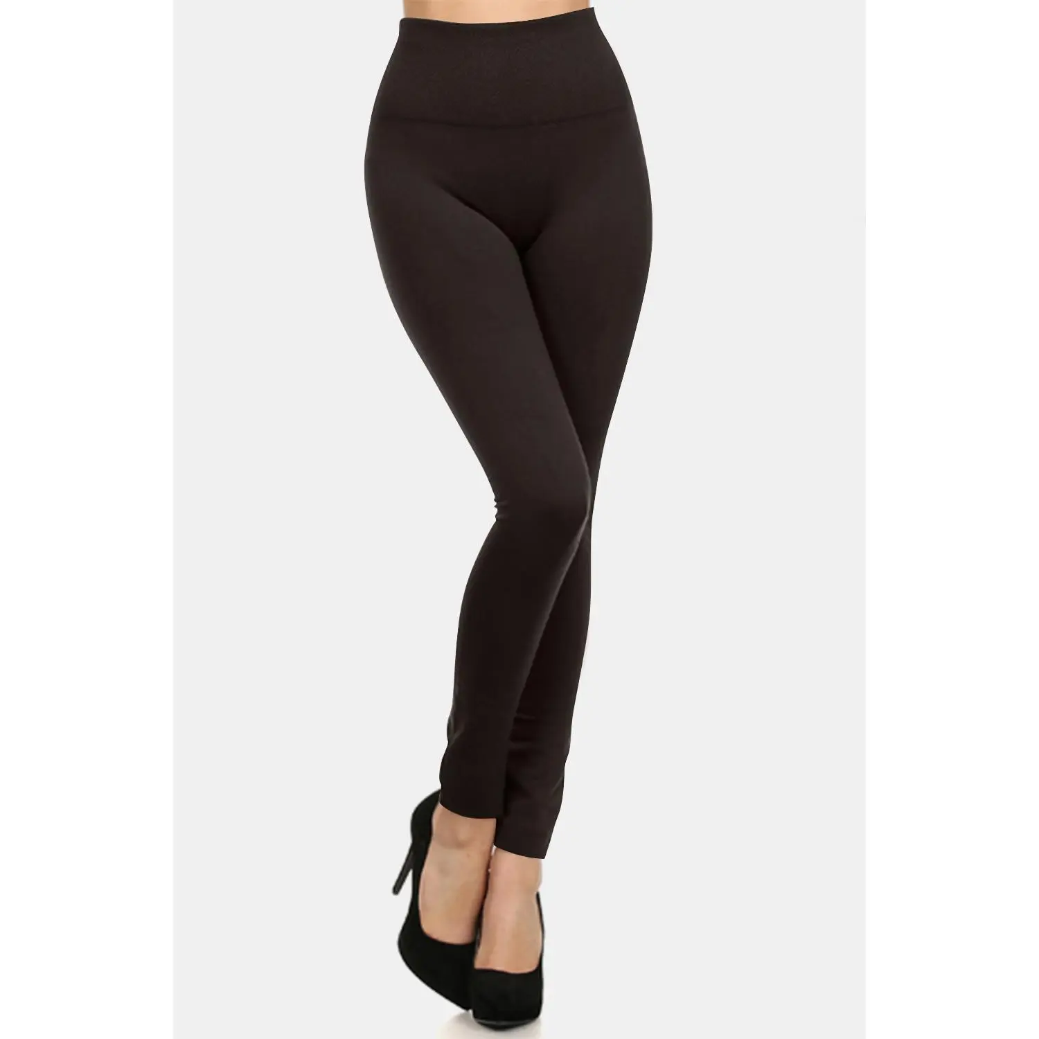 Yelete Seamless High Waist Fleece Leggings