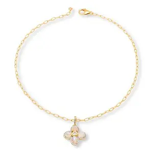 Rarities Moonstone and White Zircon Openable Pendant with Chain