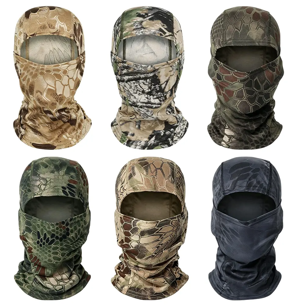 6 Packs Ski Mask Sun UV Protection Hood Breathable, Balaclava Face Mask for Men Women, ersatility Summer Balaclava Great for Outdoor Work, Sports and Activities ﻿