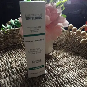 Eurofresh Daily Gentle Cleansing Natural Toothpaste - Deep Clean, Antioxidant, Fresh Breath, Whitening for Oral Health