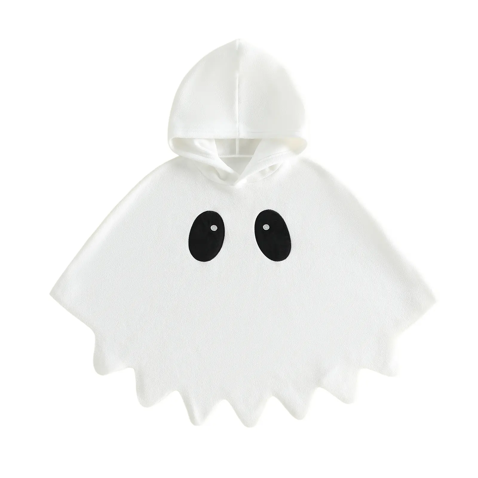 Infant Baby Boy Girl Ghost Cloak Cute Fancy Halloween Hooded Costume Cape for Cosplay Party 0-24 Mon8ths