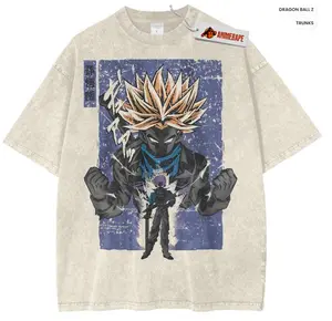 D.Ball Z Vintage Trunks Shirt, Anime T-Shirt for Fans Unisex S-5XL Graphic Tee