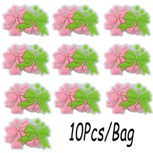 10pcs Cute Butterfly Silicone Beads, DIY Jewelry Making, Backpack Phone Charm, Keychain, Craft Supplies, Multi-Use Beads