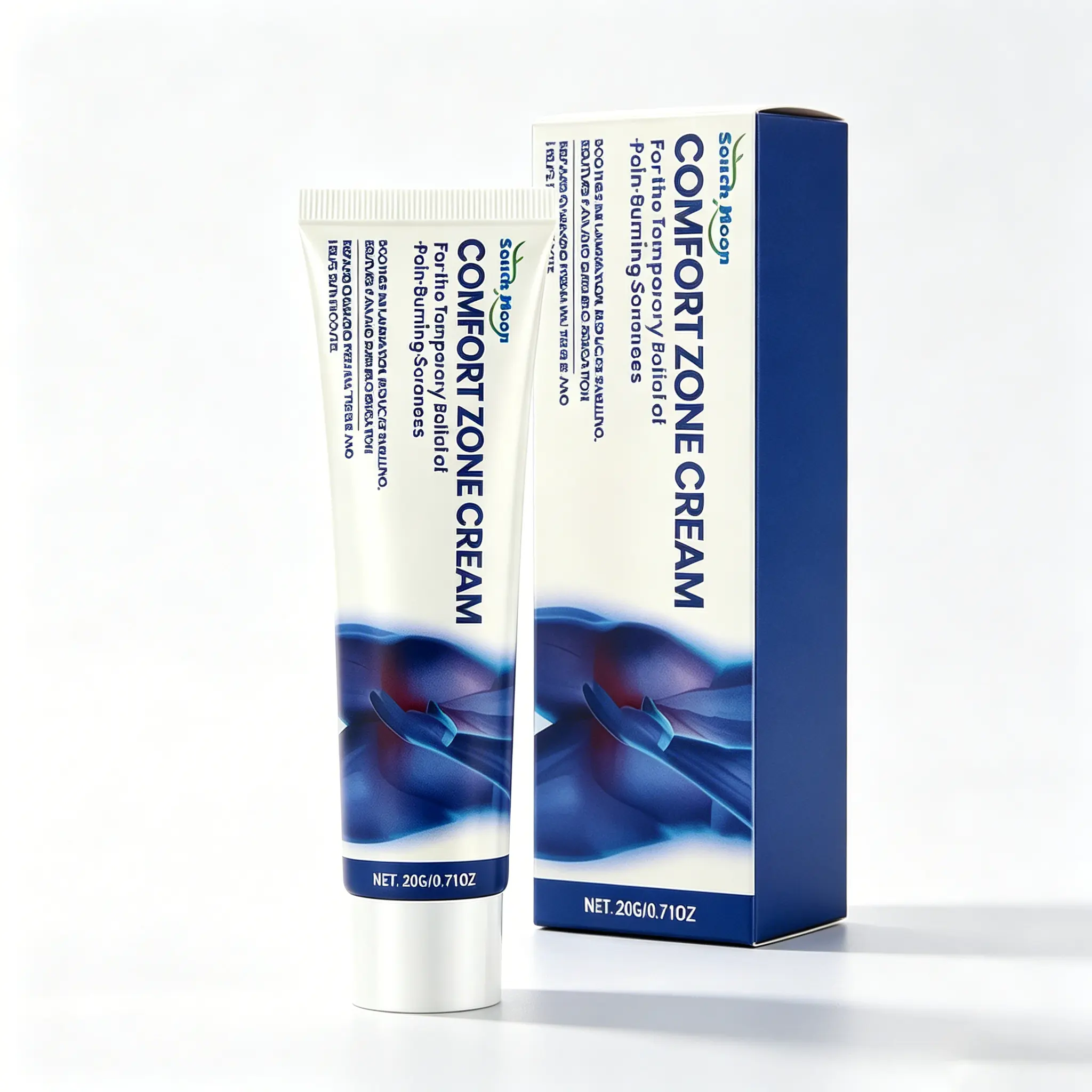 Natural Comfort Zone Cream – Hypoallergenic Moisturizer, Soothes Irritation, Ideal for Perianal & Sensitive Area Care
