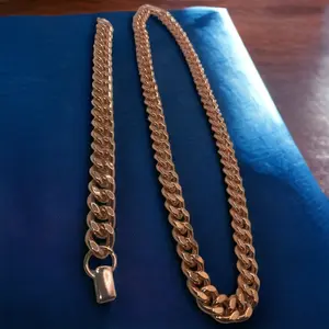 Copper Cuban Link Set
