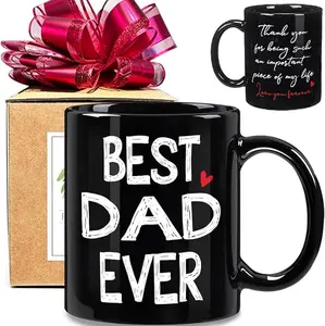 Funny Novelty Dad Coffee Mug – Best Dad Ever Gift for Father, Birthday & Retirement Present from Son, Daughter – Unique Dad Coffee Cup by Doomory