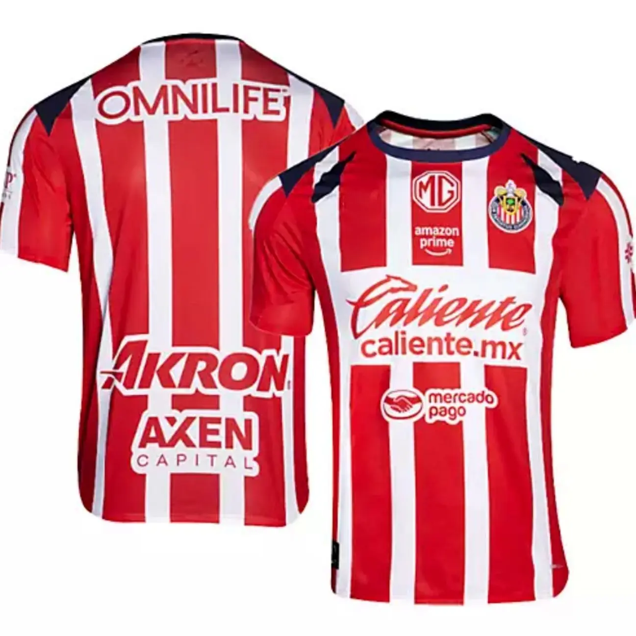 Red Chivas Guadalajara Soccer Jersey 2025-26 Home Shirt, Mexico Club Football Jersey, Soccer Fan Gift, Game Day Outfit for Him
