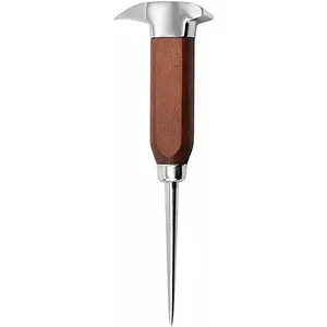 Ice Pick for Breaking Ice - Efficient 6.86 Inch Stainless Steel Ice Tool with Ergonomic Handle for Home, Bar, Camping & Kitchen Use