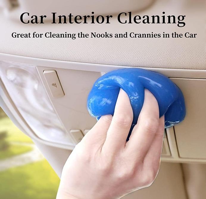 Car Cleaning Gel,General Keyboard Notebook Cleaning Gel Magic Cleaning Mud, No Nead Corners, Convenient and Fast Cleaning(Randomly Send Solors) Slime