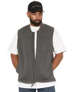 Hawx Men's Union Sherpa Lined Fleece Vest - Hxfa25v3-Ch Hawx Men's Union Sherpa Lined Fleece Vest - Hxfa25v3-Ch