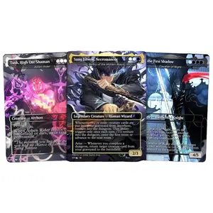 Solo Leveling Commander Deck | Custom Proxy EDH Deck Featuring Sung Jin-Woo | Anime-Inspired Magic Cards