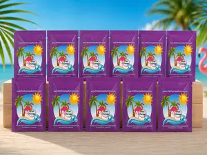 Summertime Loaded Tea Box - 11 pack - 298mg of Caffeine, Variety of flavors, Creamy & Smooth