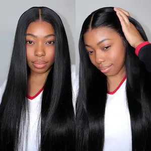 ISEE HAIR 250% Wear Go 9*6 M-cap Straight Glueless Wigs Human Hair HD Lace Front Wigs Pre Plucked Tiny Knots Glueless Human Wigs Beginners Friendly Adjustable Red Elastic Band#SpringStatements#greenish#TikTokShopSpringGlowUp
