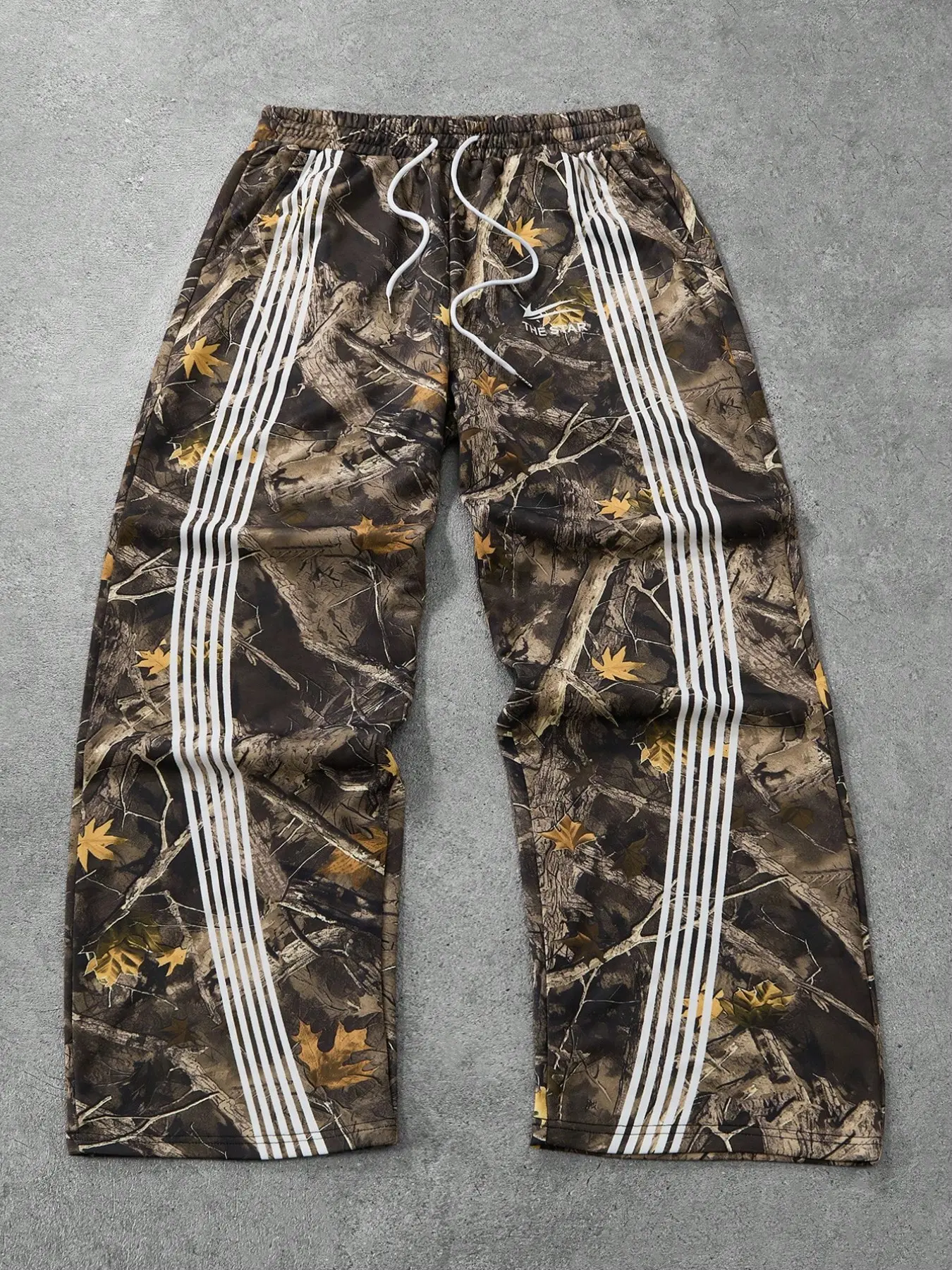 Men's Regular Fit Leopard Print Side Stripe Sweatpants, Casual Comfy Breathable Jogger Pants for Daily Wear, Fashion Men's Bottoms for All Seasons, Casual Sporty Pants