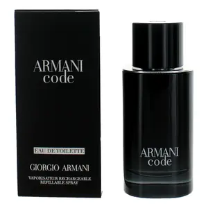 ARMANI CODE FOR MEN/GIORGIO ARMANI EDT REFILLABLE SPRAY 2.5 OZ (75 ML) (M)