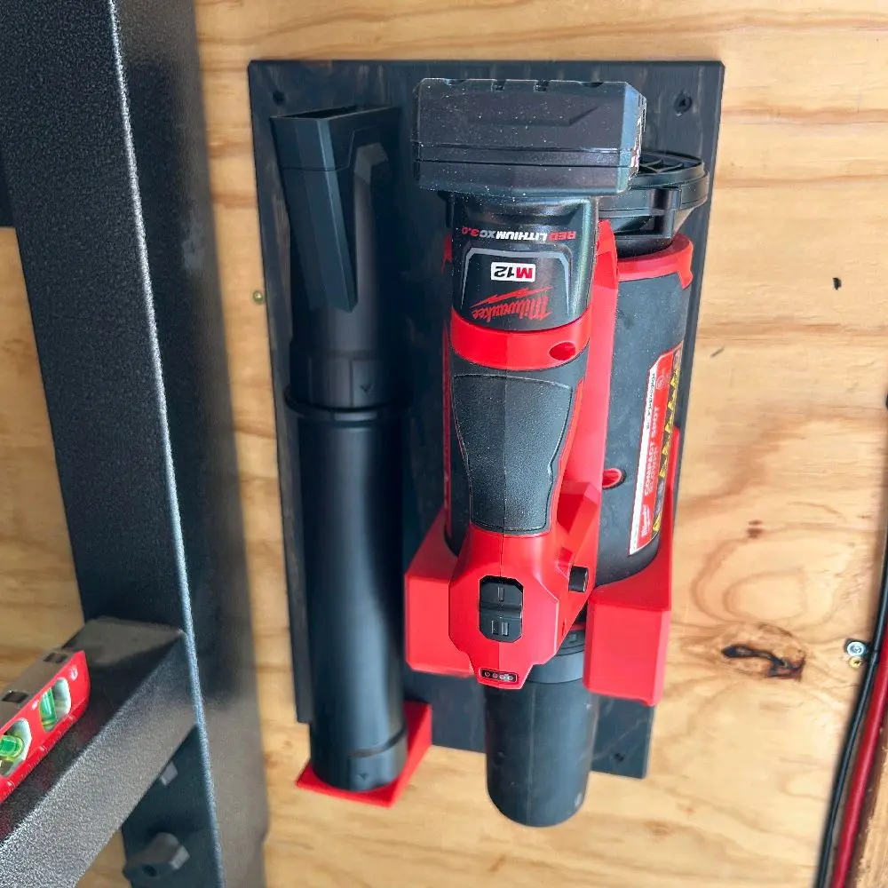 Wall Mount Bracket for Milwaukee M12 Compact Spot Blower