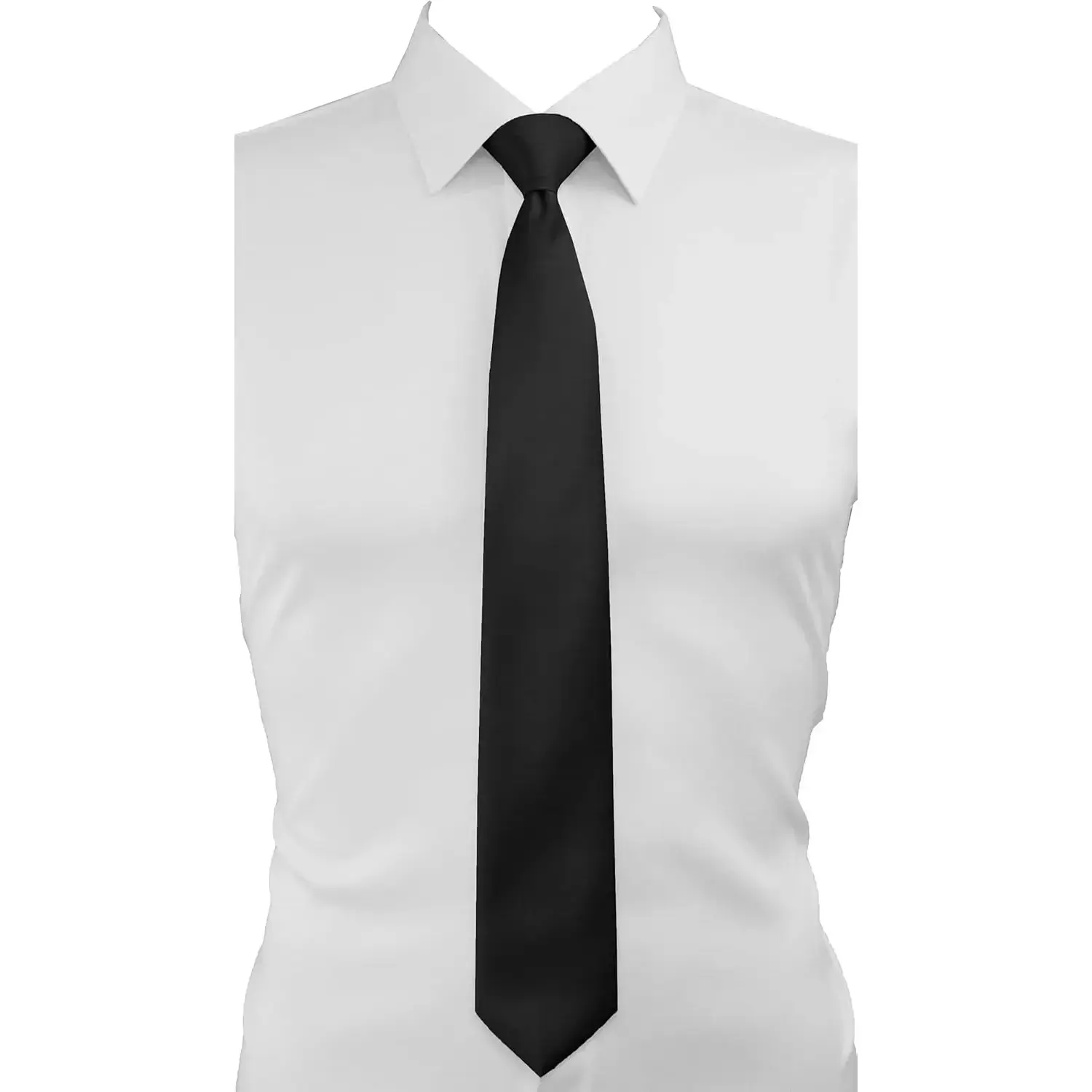 Ties for Men - Men's Solid Color Ties - Formal Neckties for Men - Neck Tie for Man