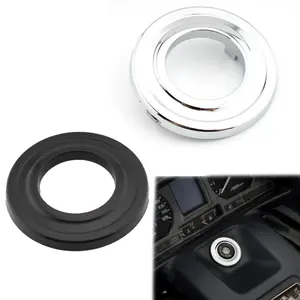 Honda GL1500 Gold Wing Motorcycle Chrome Ignition Switch Key Hole Trim Ring For GL1500 Goldwing Ignition Lock Modification Accessory