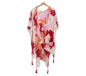 Hadley Wren Scarlet Kimono