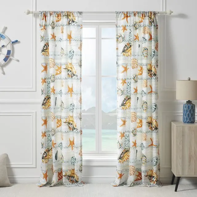 Greenland Home Fashions Kona GL-2310AWP Panel Pair Window, 42x84Inch