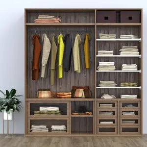 Expandable Closet Shelves Organizers Adjustable Shelf for Cabinet Rack Storage Wardrobe Divider Shelving for Closets Pantry Cupboard Kitchen Large 1 Pack