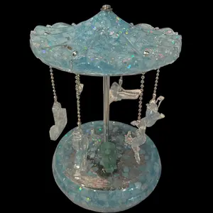 Carousel Crystal Music Box