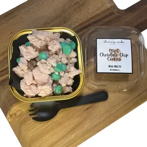 Mint Chocolate Chip Cookie Crumble Wax melts for warmer Candle