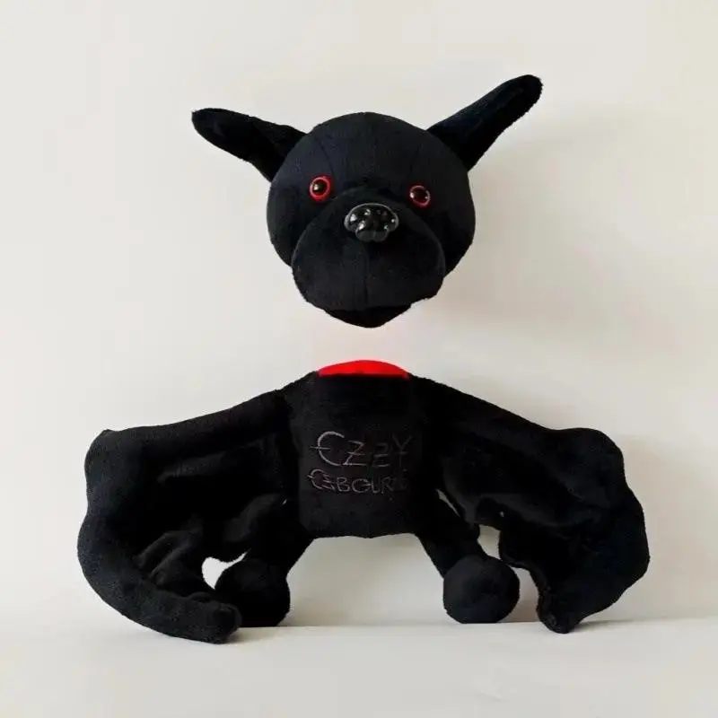 New Bat-Biting Plush Toy, Detachable Head Batman Stuffed Animal, Soft and Cozy Plushie for Kids and Collectors, Cuddly Stuffed Animals