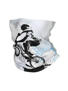 MTB Thin Bandana Neck Gaiter Wrap Scarf Headband Neck Cover Bandana Mask |, Elastane, Street Style