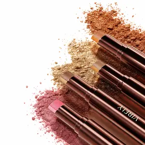 3-in-1 Easy Eyeshadow Stick forBeginners,Smudge-Proof in Seconds,One-StrokeApplication,Creamy Shimmer Trio Eyeshadow Stick