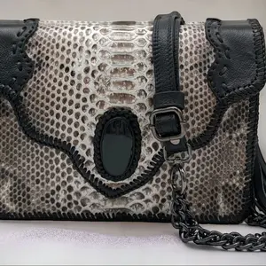 Desert Sand Pitone Shoulder Bag