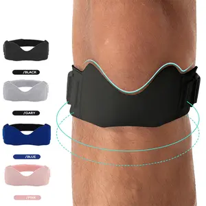 Thick Padded Patellar Tendon Support Strap, Patellar Belt, Patellar Knee Brace, Unisex Knee Support for Running, Exercise, Weightlifting, Men and Women, Knee Supporter