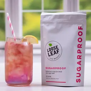 Sugarproof Organic Tea for Sugar Cravings, Caffeine-Free, Sugar-Free, Yummy Flavor