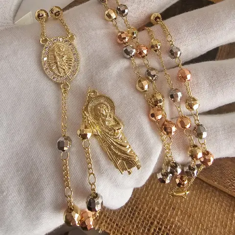 San judas tadeo Rosary necklace