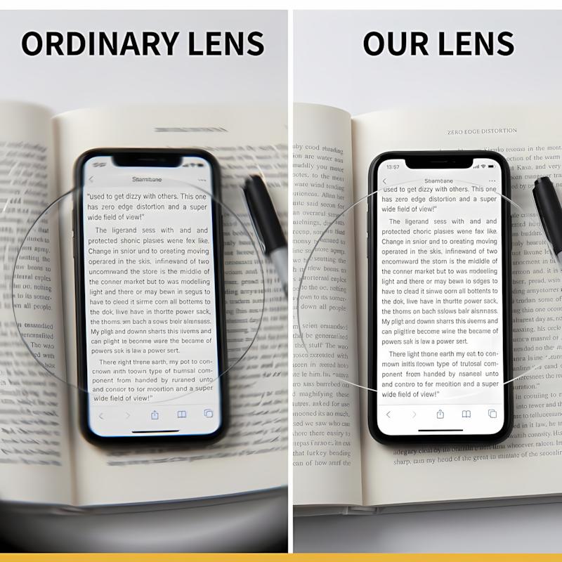 Adjustable HD Reading Glasses with Blue Light & UV Blocking, Comfortable Eyewear for Work, Travel & Daily Wear