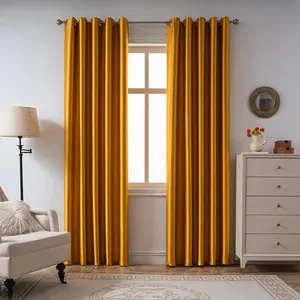Solid Color Door Curtain, 1 Count Modern Simple Window Curtain, Window Drapes for Home Living Room Bedroom Study Room, Heavy Curtain, Curtain Replacement