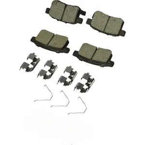 BC1451 QuietCast Premium Ceramic Disc Brake Pad Set - Compatible with Select Acura TSX; Honda Accord; REAR