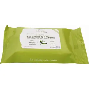 JoSha Yoga Mat and Personal Care Wipes, Natural Essential Scents - Made in USA x 2 pack