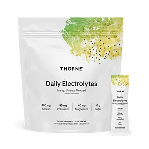 Thorne Daily Electrolytes - Zero Sugar Hydration Powder Packets
