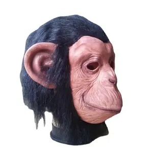 Funny Gorilla Headgear Monkey Goku Halloween Horror Mask Cosplay Animal Cute