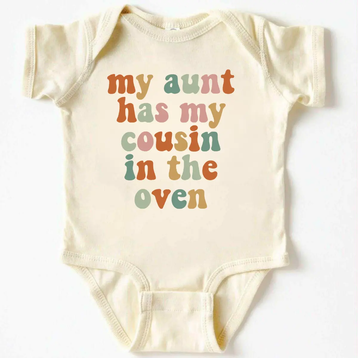 Cute Baby Bodysuit – My Aunt Has My Cousin in the Oven | Pregnancy Announcement Outfit