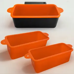 Silicone Material Grease Cup Liner, 2 Counts Reusable Thick Grease Catcher Cup Liner, Grill Grease Tray, Durable Drip Pans Griddle Accessories, Kitchen Barbecue Accessories