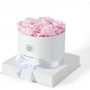 for Delivery  - Preserved Roses in a Box - Forever , Immortal Roses, Eternal Rose Birthday Gifts for Her, for Mom -  Rose
