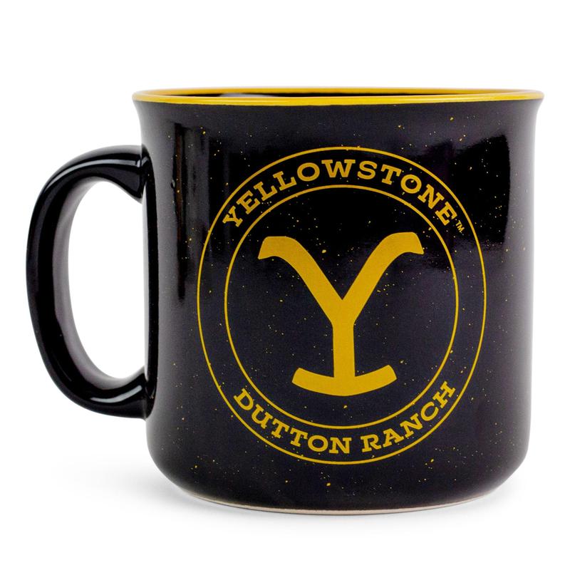 Yellowstone Dutton Ranch Ceramic Camper Mug | Holds 20 Ounces