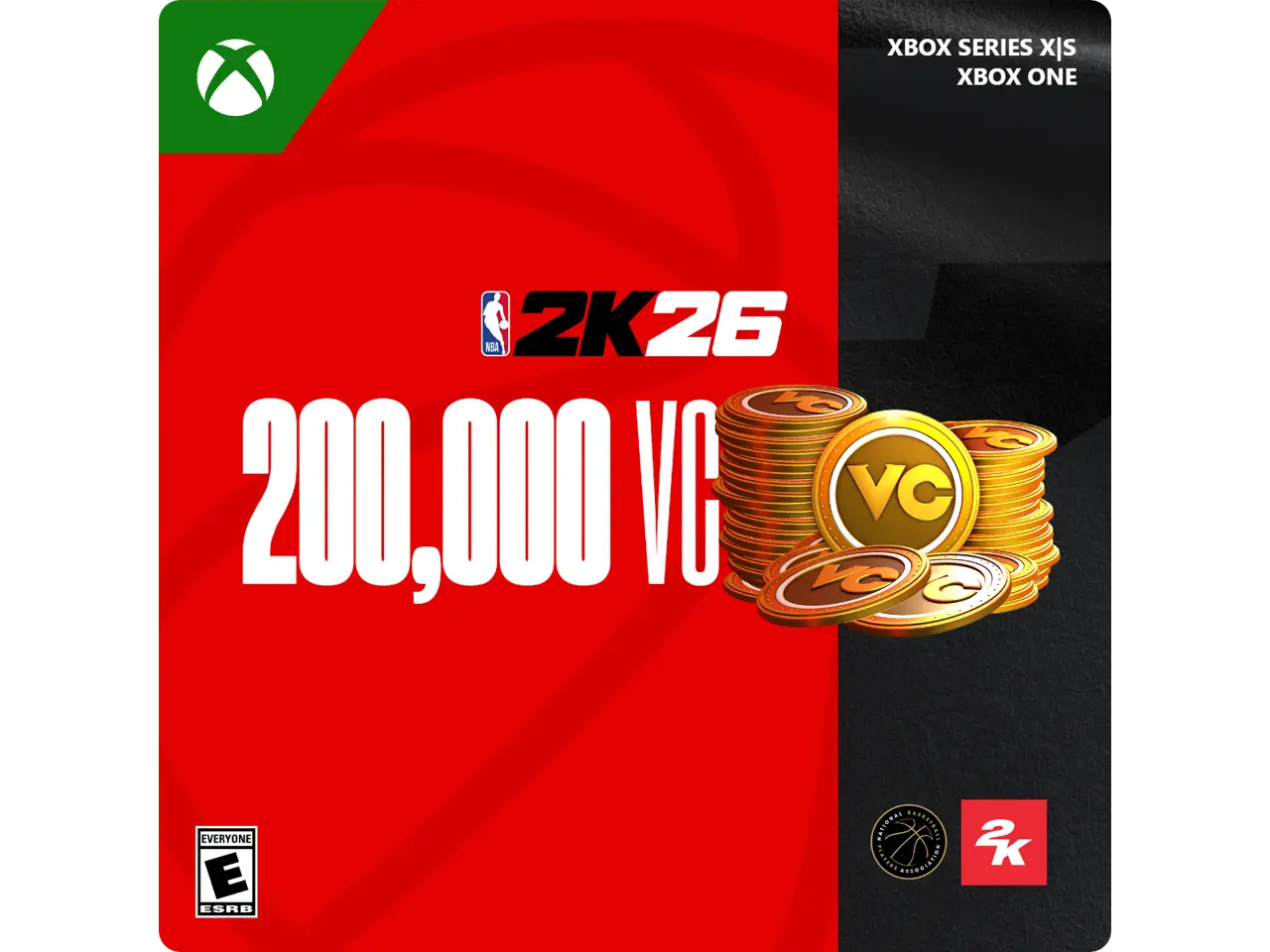 NBA 2000 Game 26: 200,000 Virtual Currency Pack, Xbox Series X-S, Xbox 1 [Digital Code]