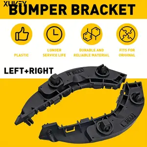 2pcs Car Front Bumper Brackets Support Retainers Replacement for Honda for Civic for Hybrid for Sedan for 2006-for 2011 71193-SNA-A01 71198-SNA-A01