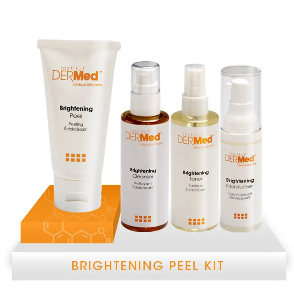 302ProfessionalSkincare Brightening Peel Kit with Glycerin Blend, Facial Peeling Solution for Travel and Trial, Beauty & Personal Care, Face Peeling Solution