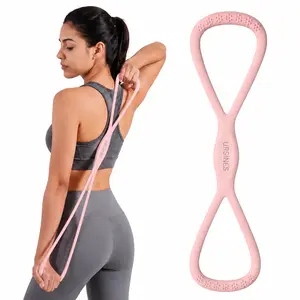 2026 Resistance Bands,Professional Exercise Bands Long Natural Latex Elastic Bands, Perfect for Strength Training,Physical Therapy,Yoga,Pilates,Stretching chest Resistance Band Set Posture Correction Back Support Strap Fitness Equipment