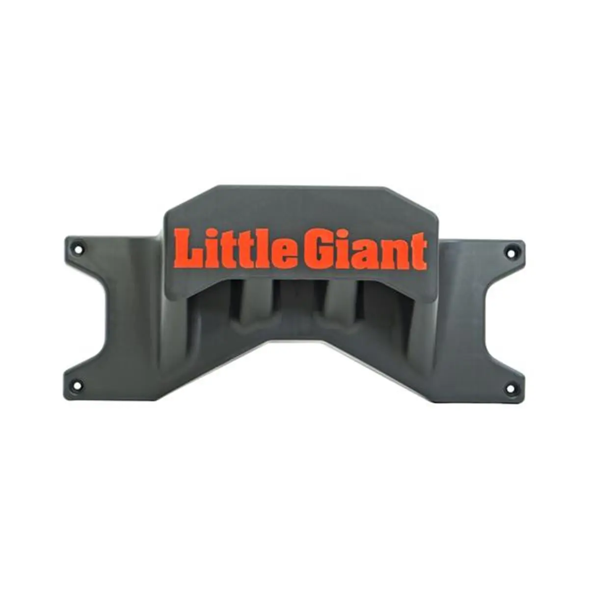 212 MAIN Little Giant Plastic Polymer Black Ladder Wall Rack, Heavy Duty, Safe Storage, 75 lbs Max Capacity, Durable