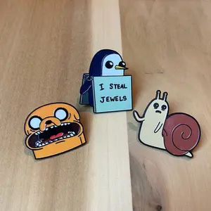 Adventure Time Enamel Pin Set 1.5”